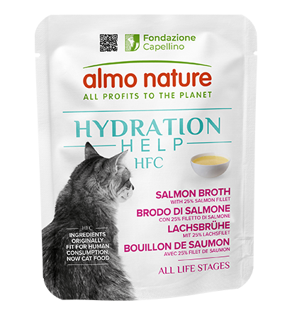 Hydratation pour chats - Almo Nature (Saumon)