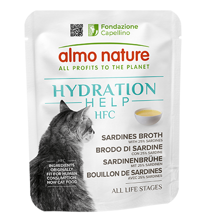 Hydratation pour chats - Almo Nature (Sardines)
