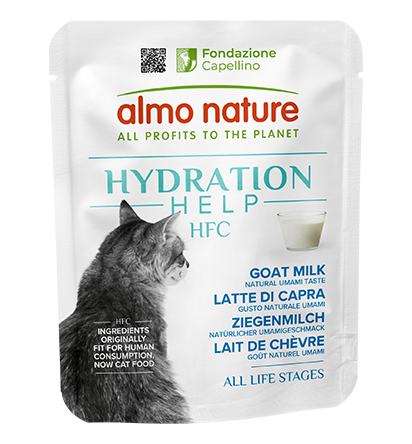Hydratation pour chats - Almo Nature (Lait de chèvre)