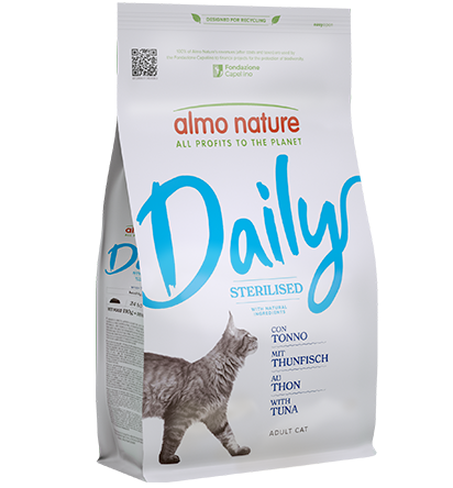 Croquettes Daily Almo Nature - Stérilisé (Thon)