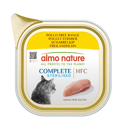 Pâtées pour chats stérilisé(e)s - Almo Nature (Poulet)