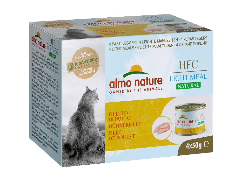 Pâtée pour chats surpoids - Almo Nature (Filet de poulet)