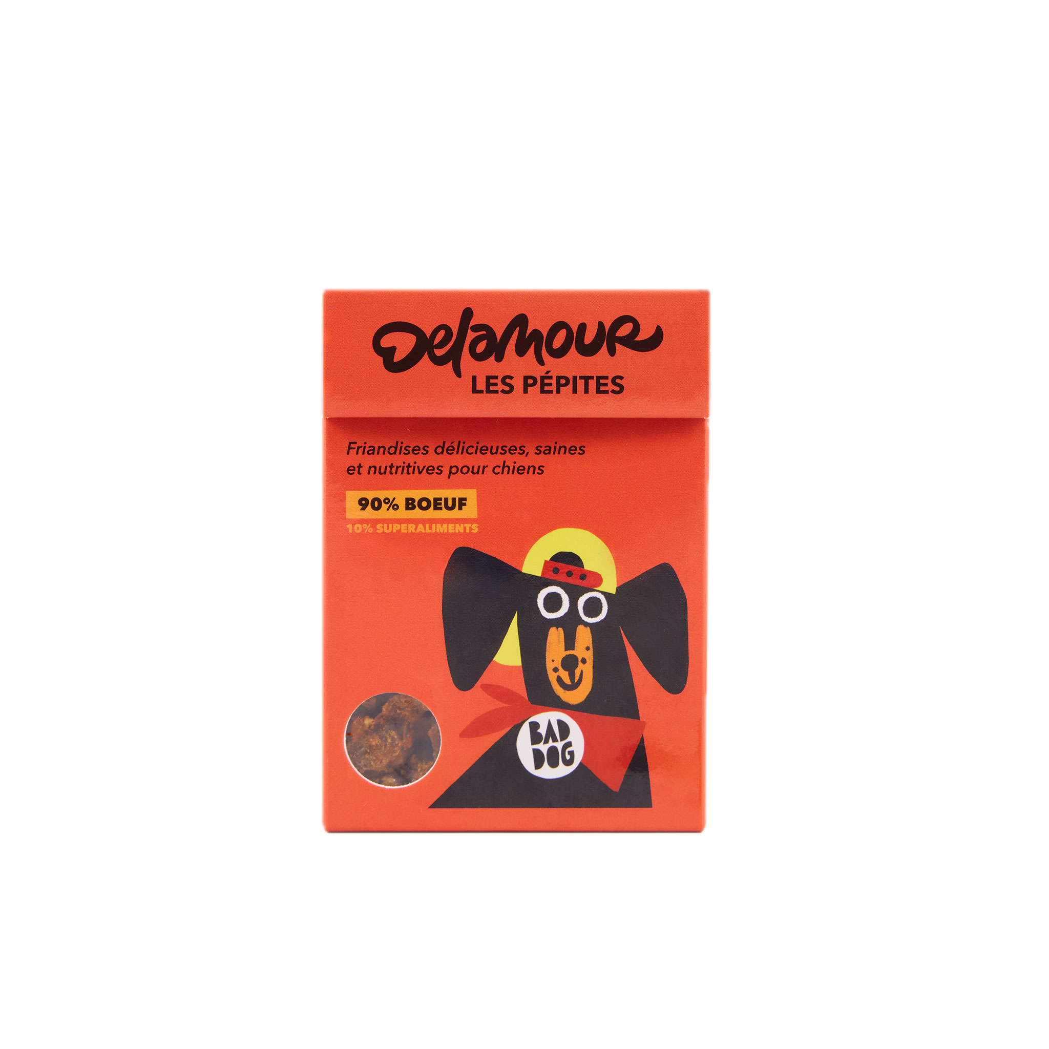 Boite de friandises pour chien - Pepites Delamour au boeuf