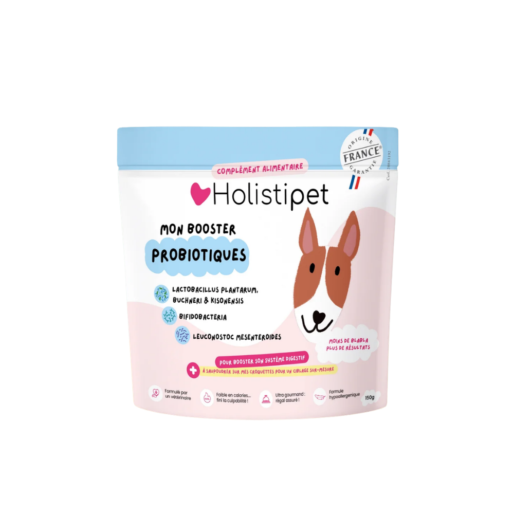 Booster probiotiques holistipet
