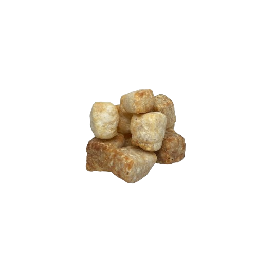 Cubes de fromages soufflées
