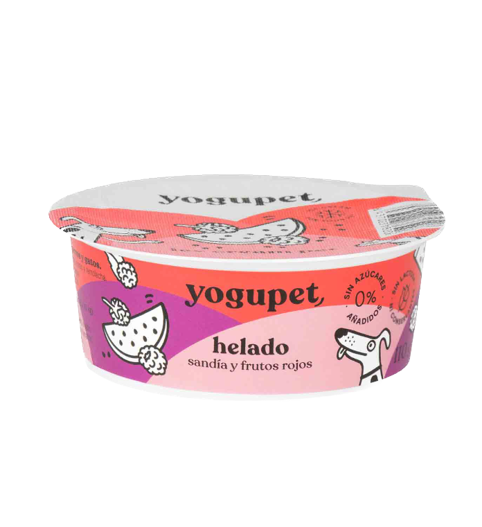 Glace pastèque/fruits rouges  -Yogupet