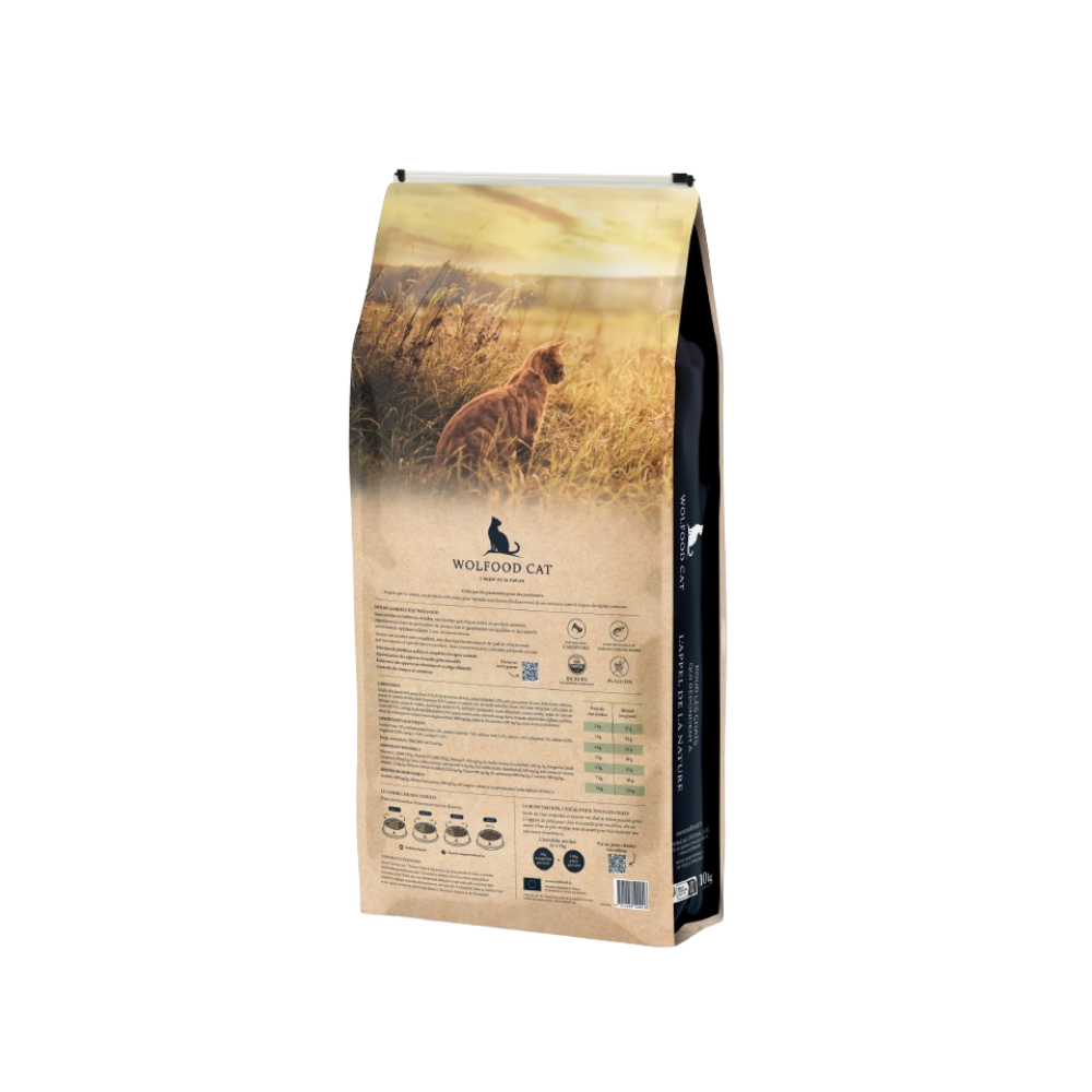 Croquettes Wolfood - Chat Adulte Stérilisé