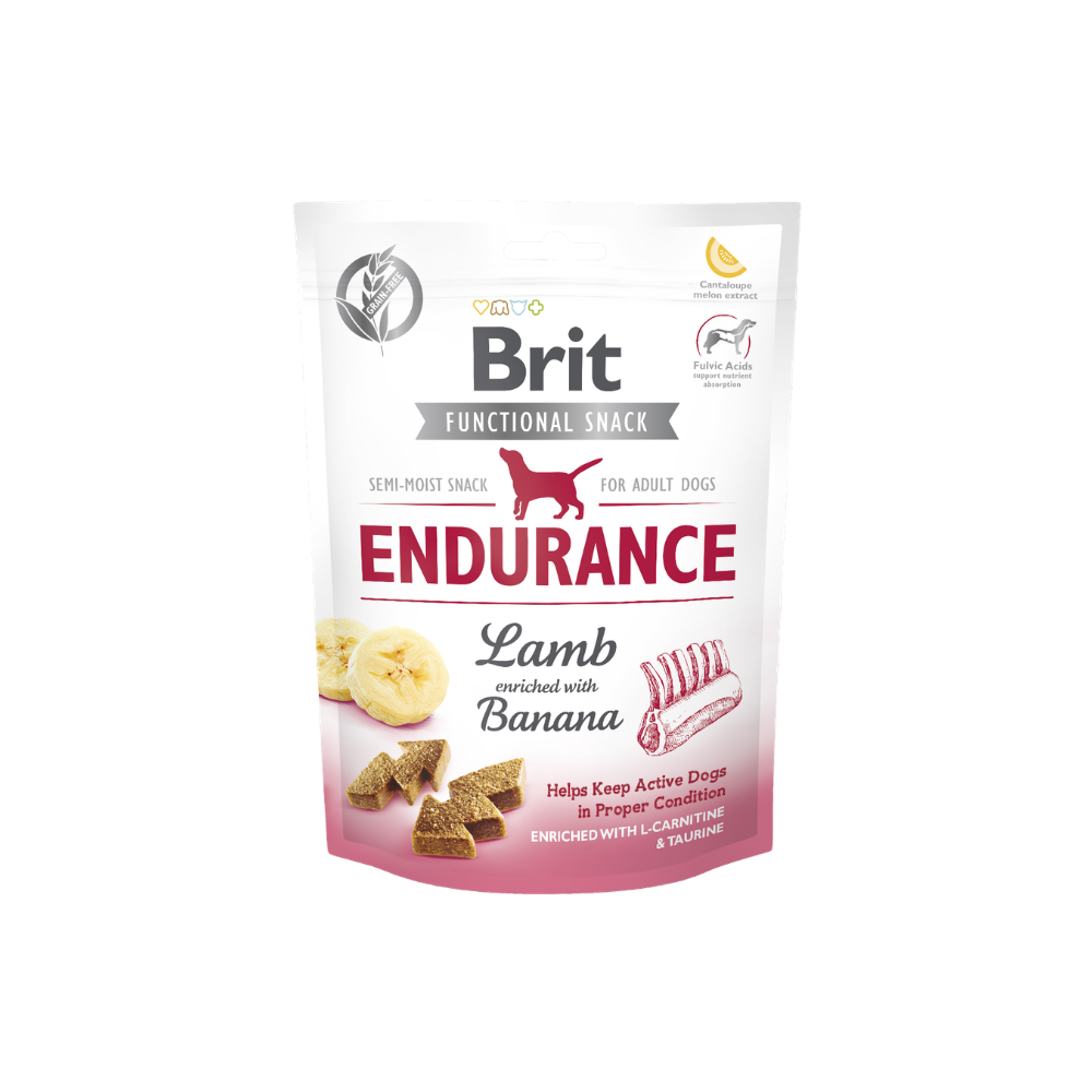 Friandises semi-humide pour chien à l'agneau et à la banane