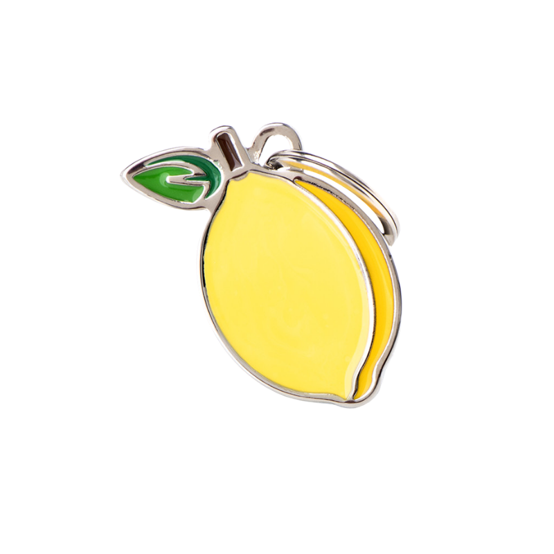 médaille pour chien forme citron