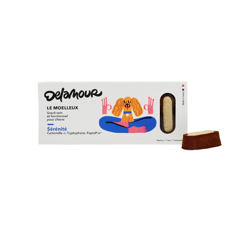 Friandises pour chien - moelleux pour au chien à la camomille, L-tryptophane et PeptoPro