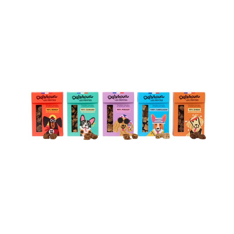 Pépites delamour 5 saveurs