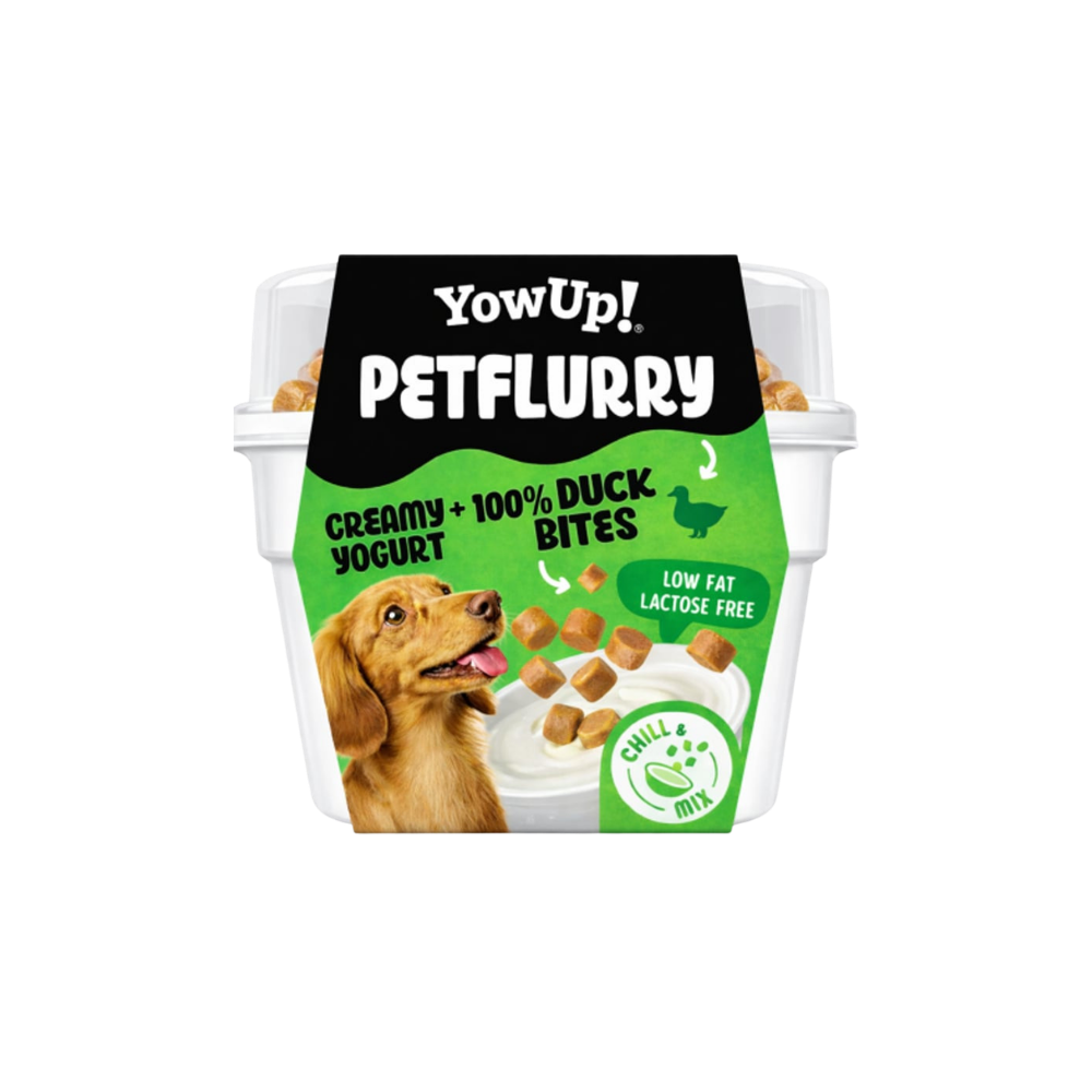 Petflurry - Glace pour chien au canard et topping canard