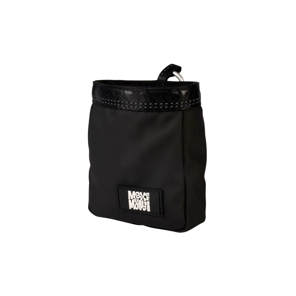 Pochette à friandises de la marque Max & Molly, gamme Matrix 2.0 couleur Noir