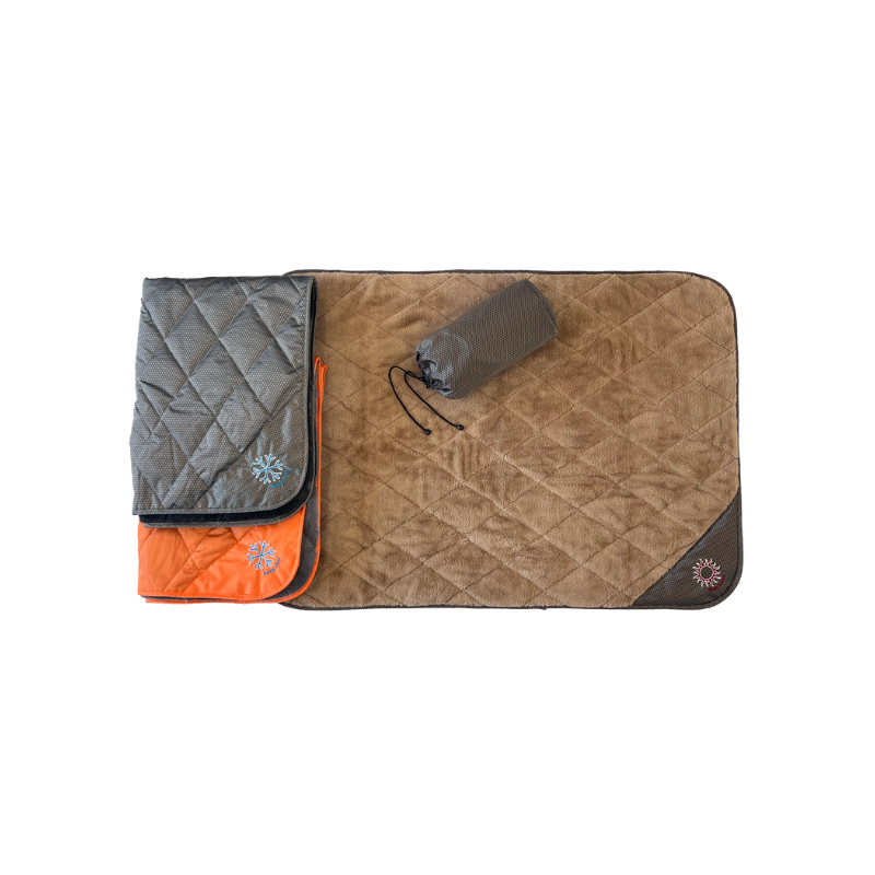 Tapis de transport avec sac de rangement