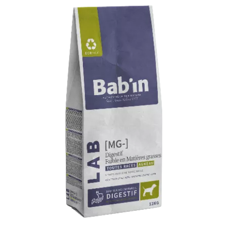 Croquettes Bab'in - LAB Adulte Digestif (Agneau)