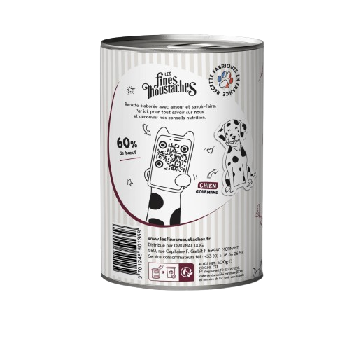 Pâtée pour chiens - LFM La Bourguimignonne