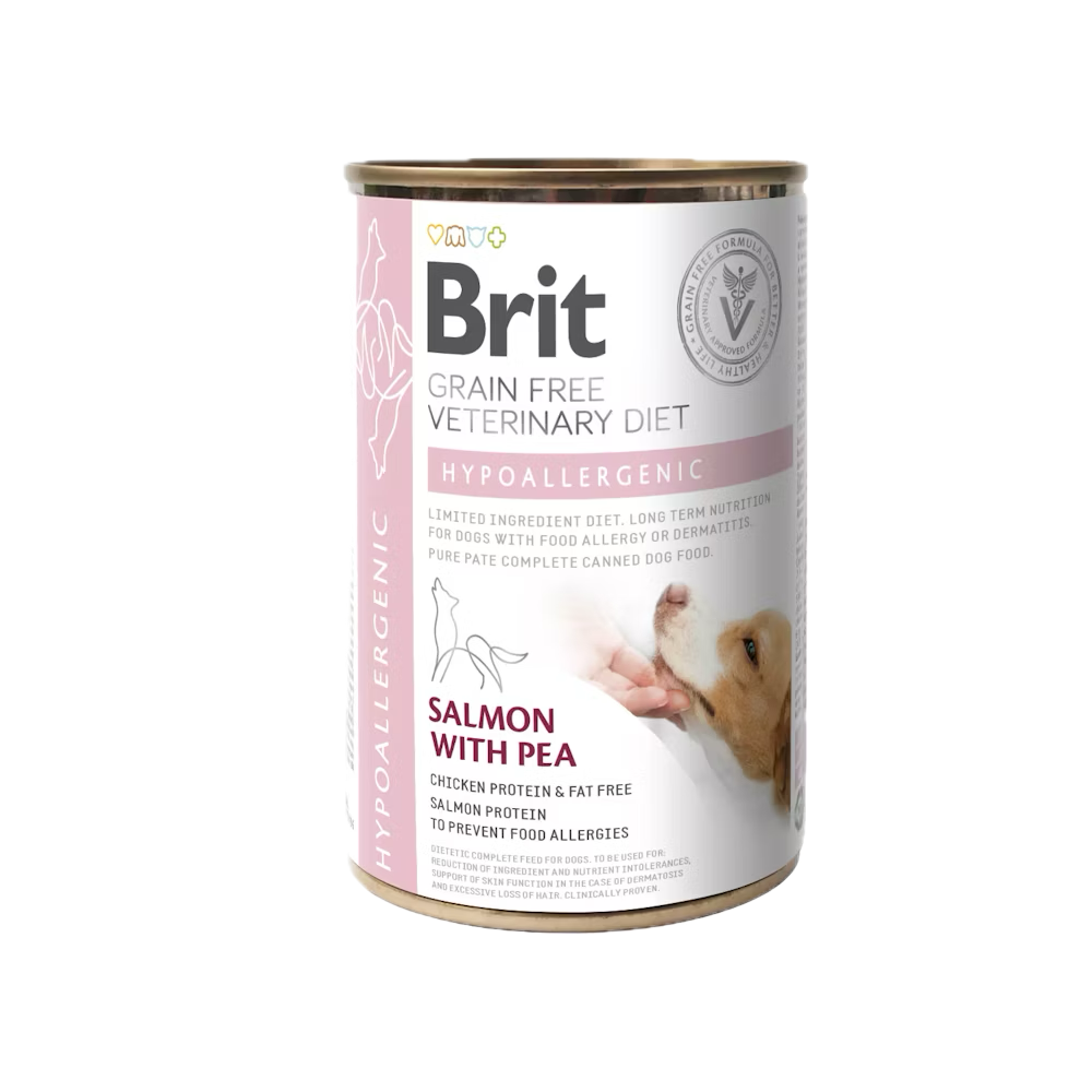Pâtée pour chiens - Brit Vet hypoallergénique