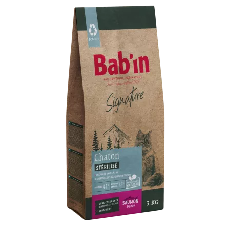 Croquettes Bab'in - Signature Chaton (Saumon)