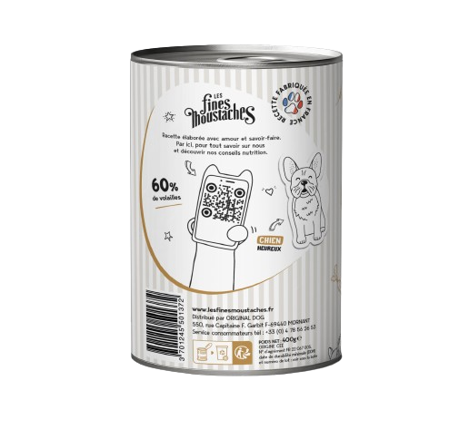 Pâtée pour chiens - LFM La Cocorinette