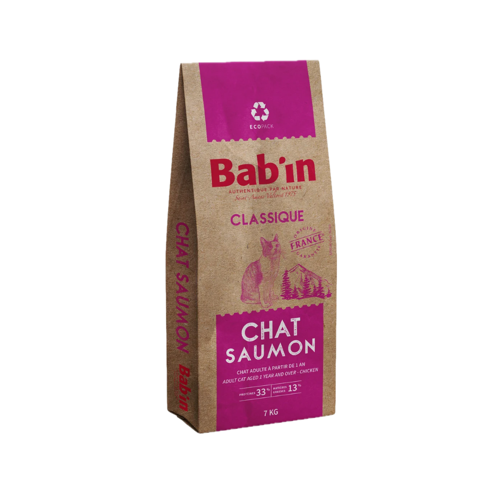 Croquettes pour chat adulte au saumon