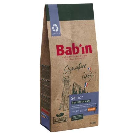 Croquettes Bab'in - Signature Medium & Maxi Senior (Poulet)
