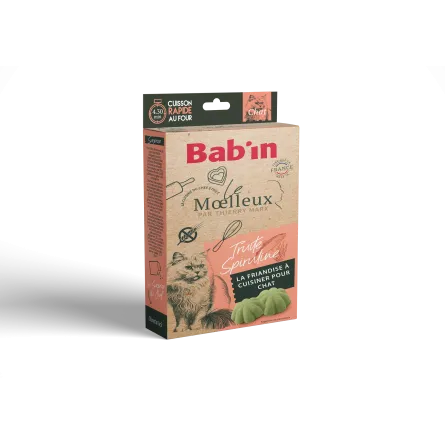 friandises moelleuses à la truite et spiruline pour chat