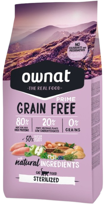 Croquettes OWNAT - Prime Grain Free Sterilized