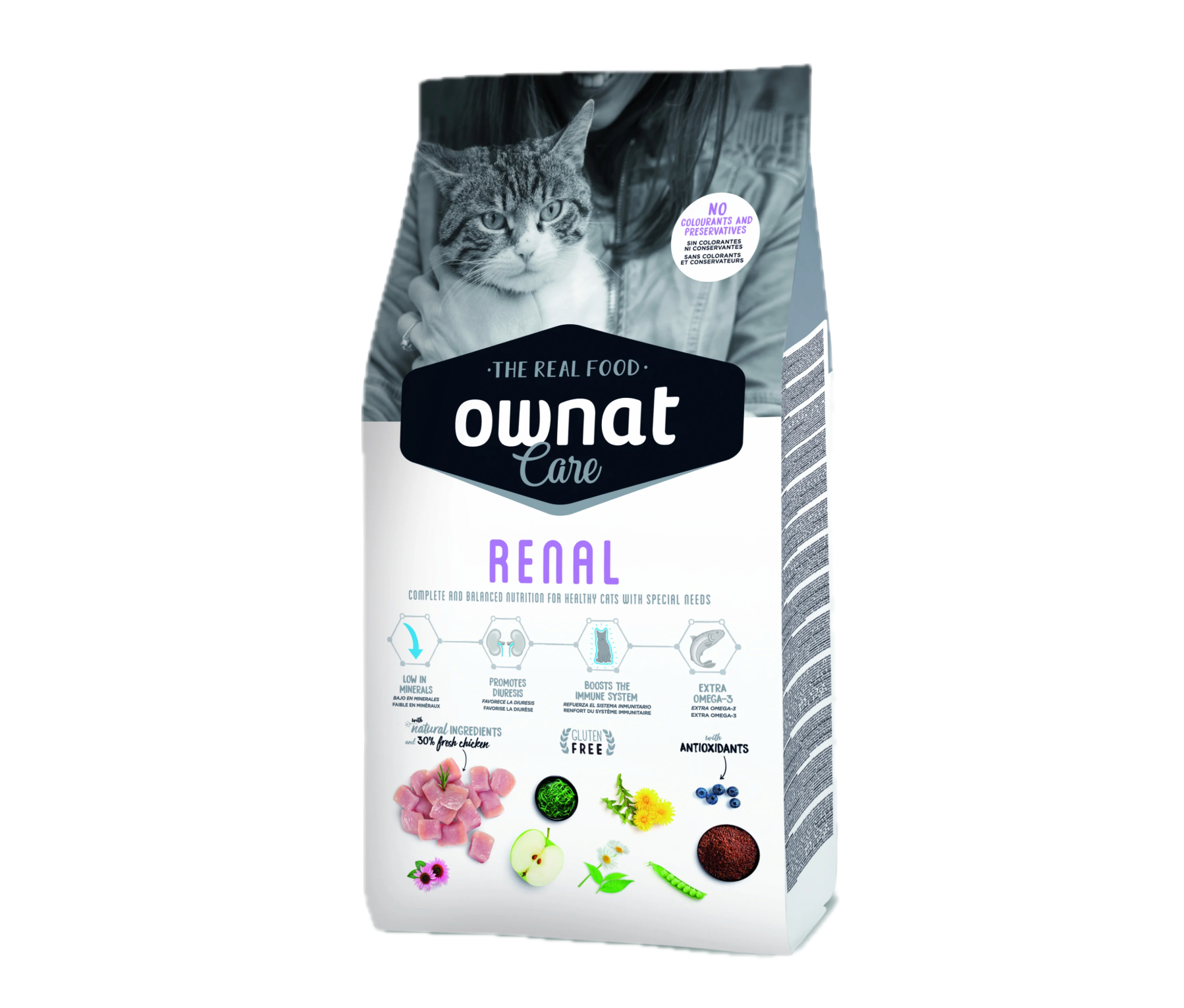 Croquettes OWNAT - Rénal Chat