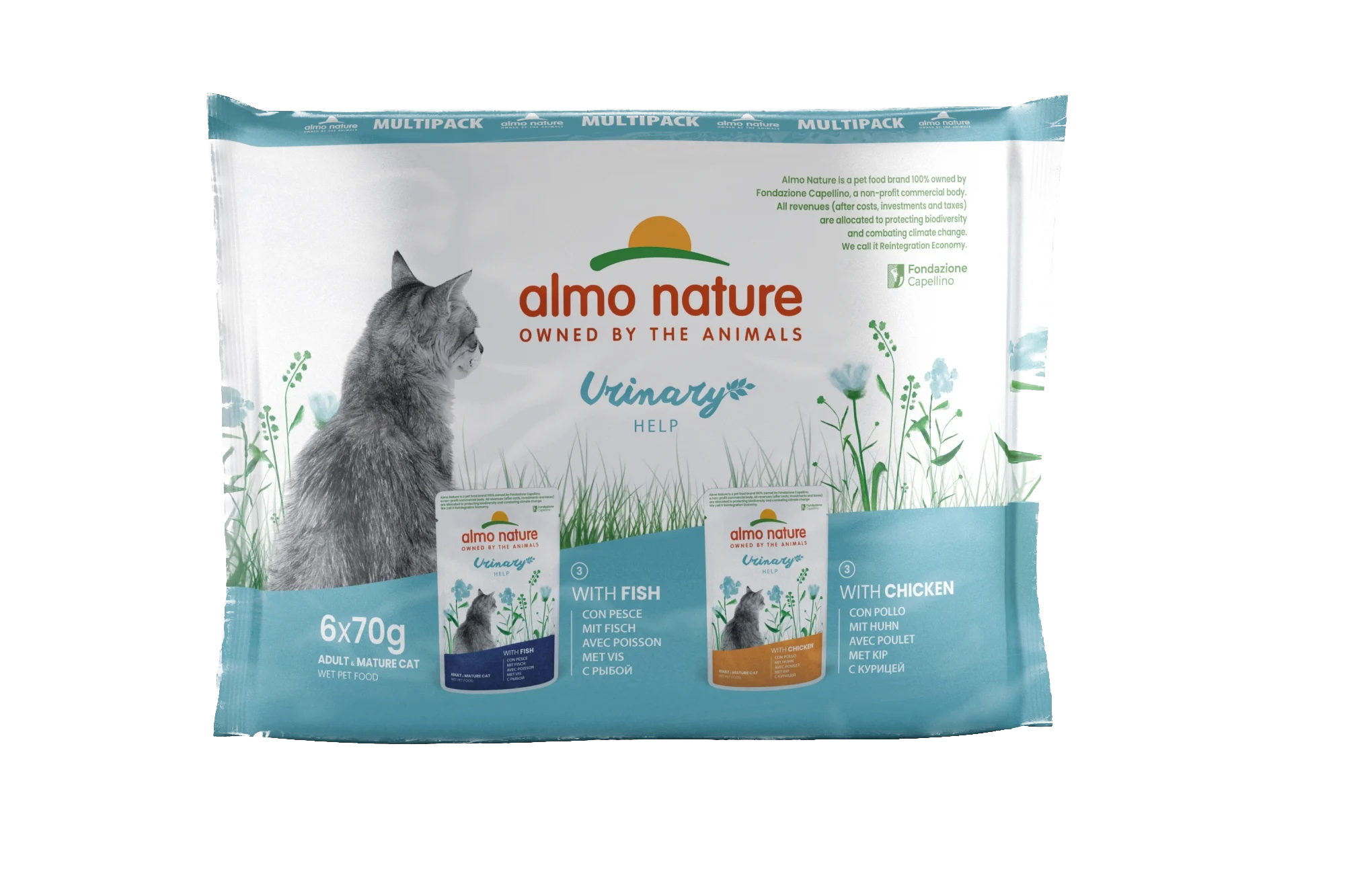 Pâtée pour chats - Almo Nature (Urinaire) Multi
