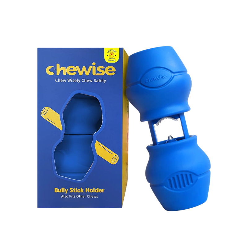 Support de bâtonnet à mâcher pour chien bleu - Chewise