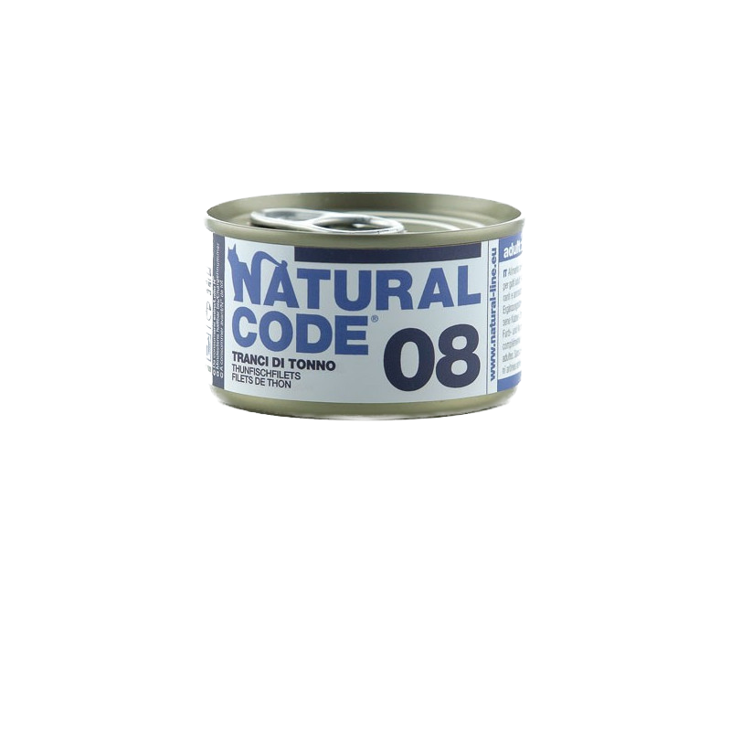 Pâtée pour chats - Natural Code (Tranches de thon)