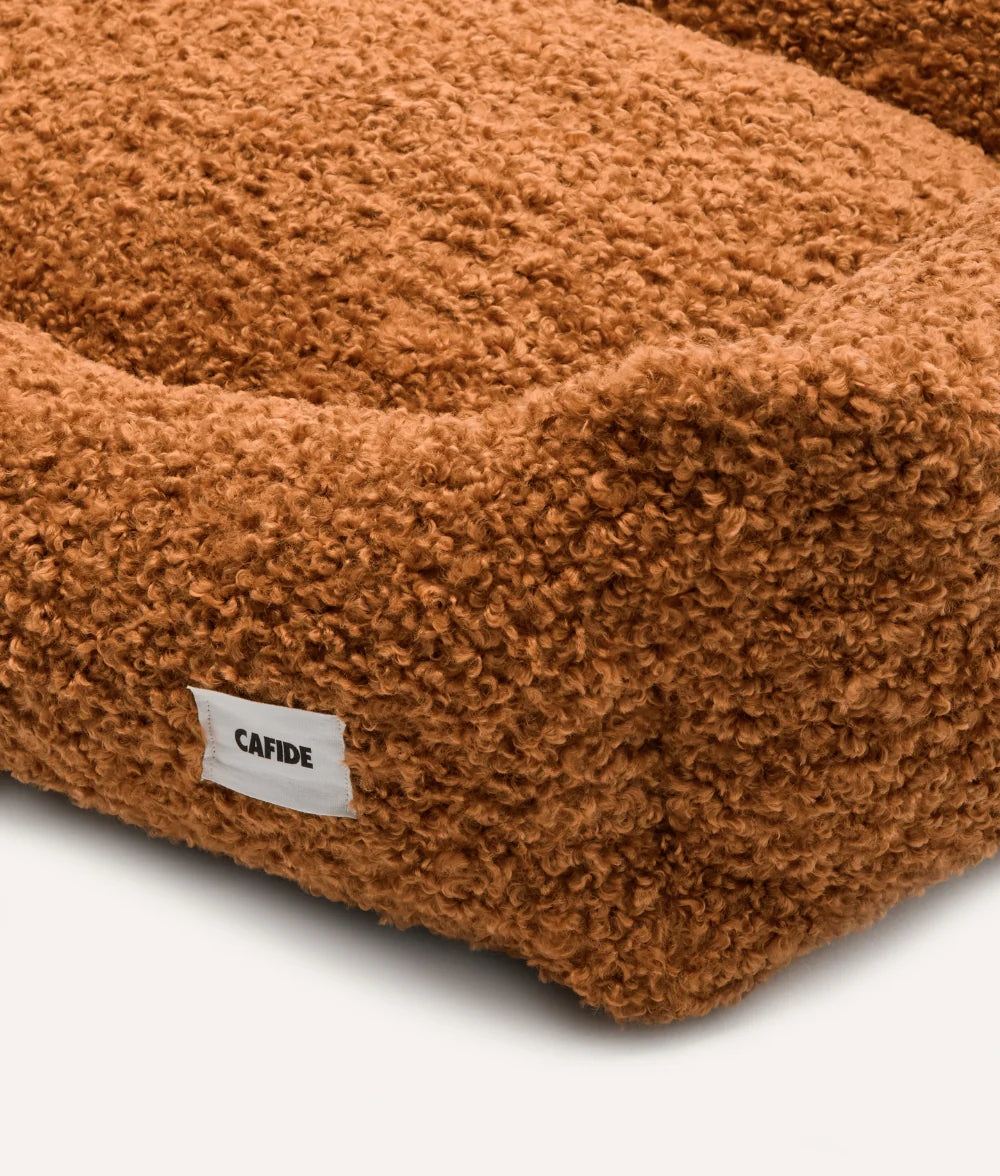 Panier pour chiens - snoozy moutarde