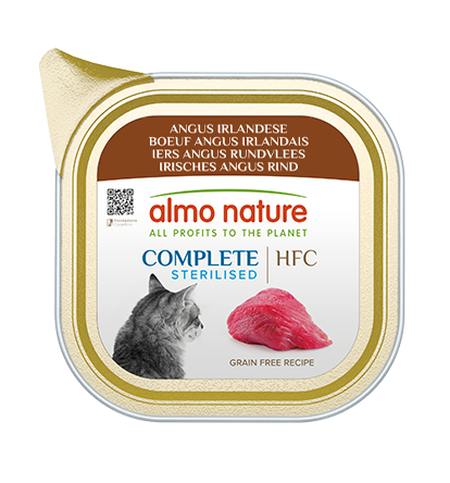 Pâtées pour chats stérilisé(e)s - Almo Nature (Boeuf)