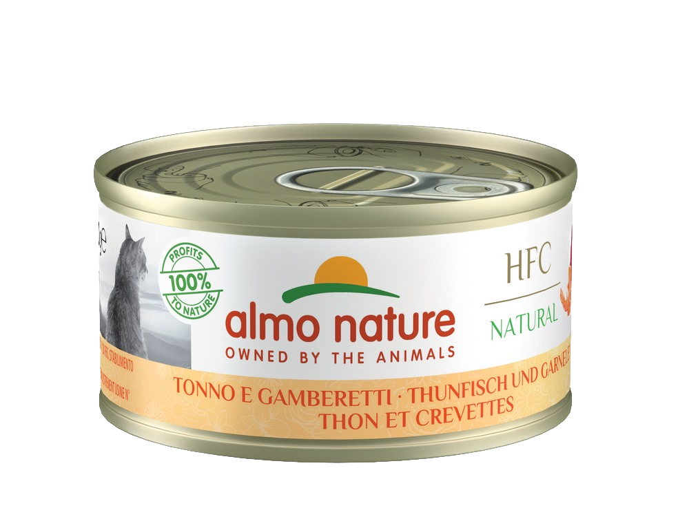 Pâtée pour chats - Almo Nature (Thon et Crevettes)