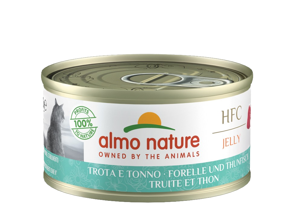 Jelly pour chats - Almo Nature (Truite & Thon)