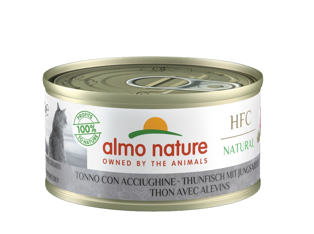 Pâtée pour chats - Almo Nature (Thon & Alevins)