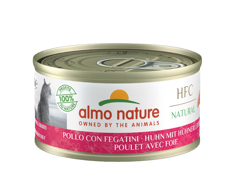 Pâtée pour chats - Almo Nature (Poulet & Foie)