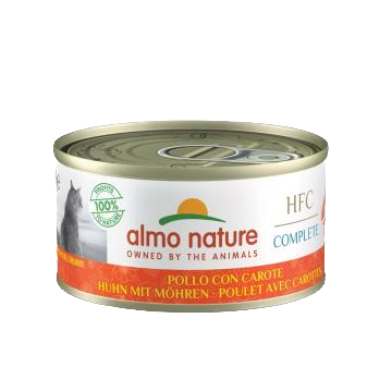 Pâtée pour chats complète - Almo Nature (Poulet et Carottes)