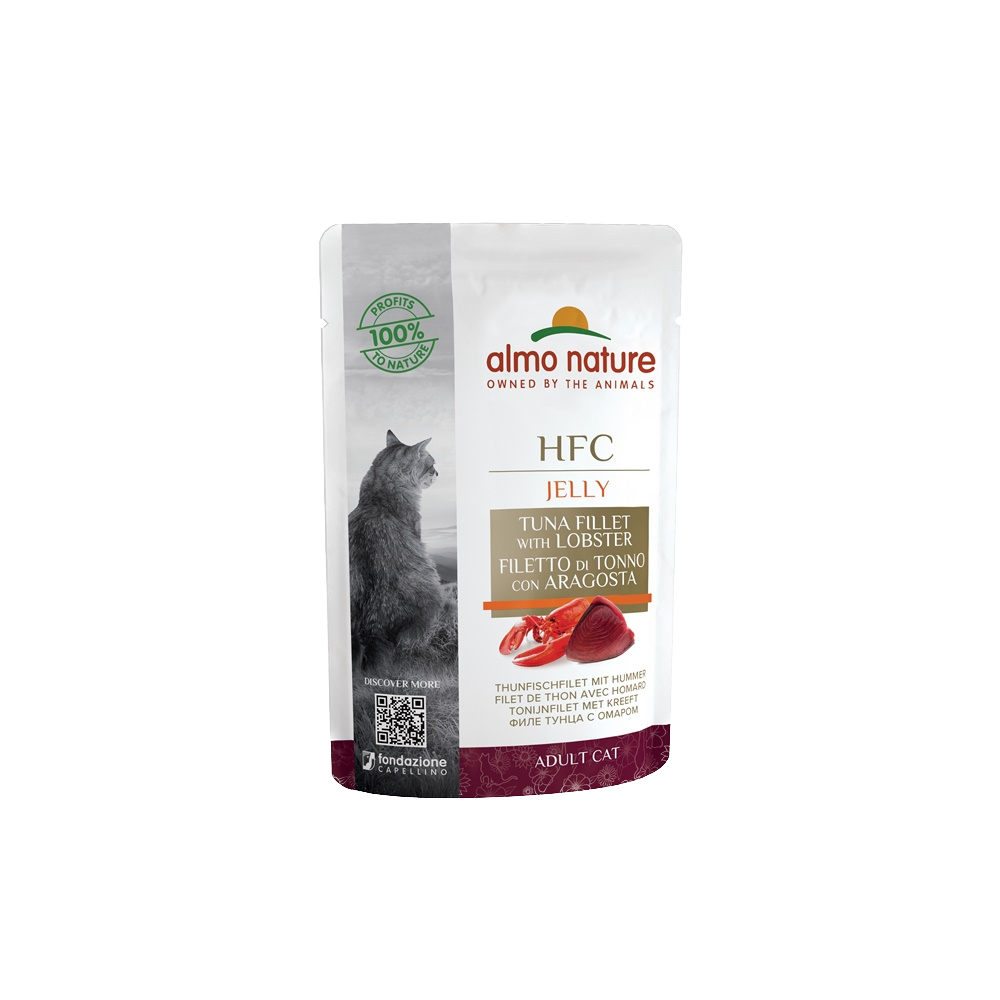 Jelly pour chats - Almo Nature (Thon & Homard)