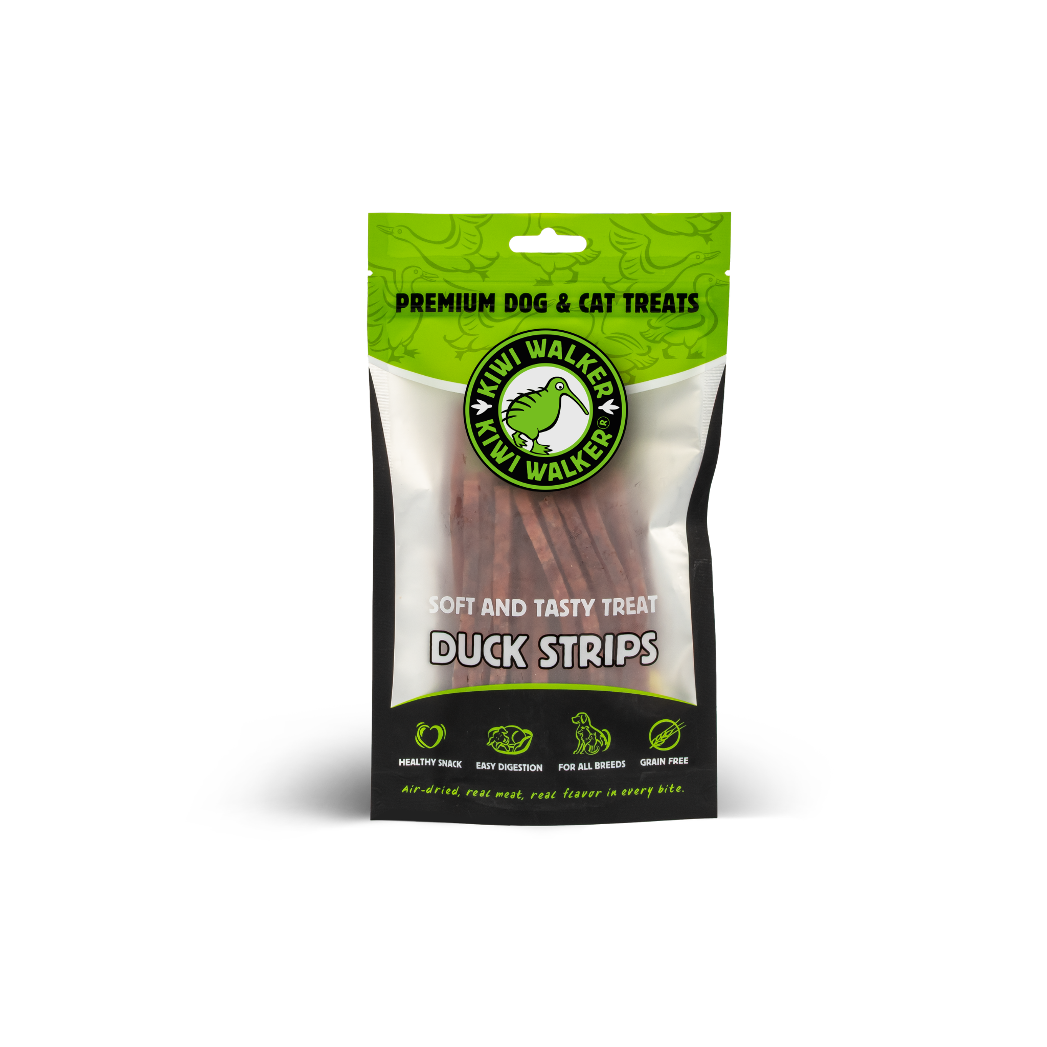 Allumettes de canard Kiwi Walker pour chien et chat