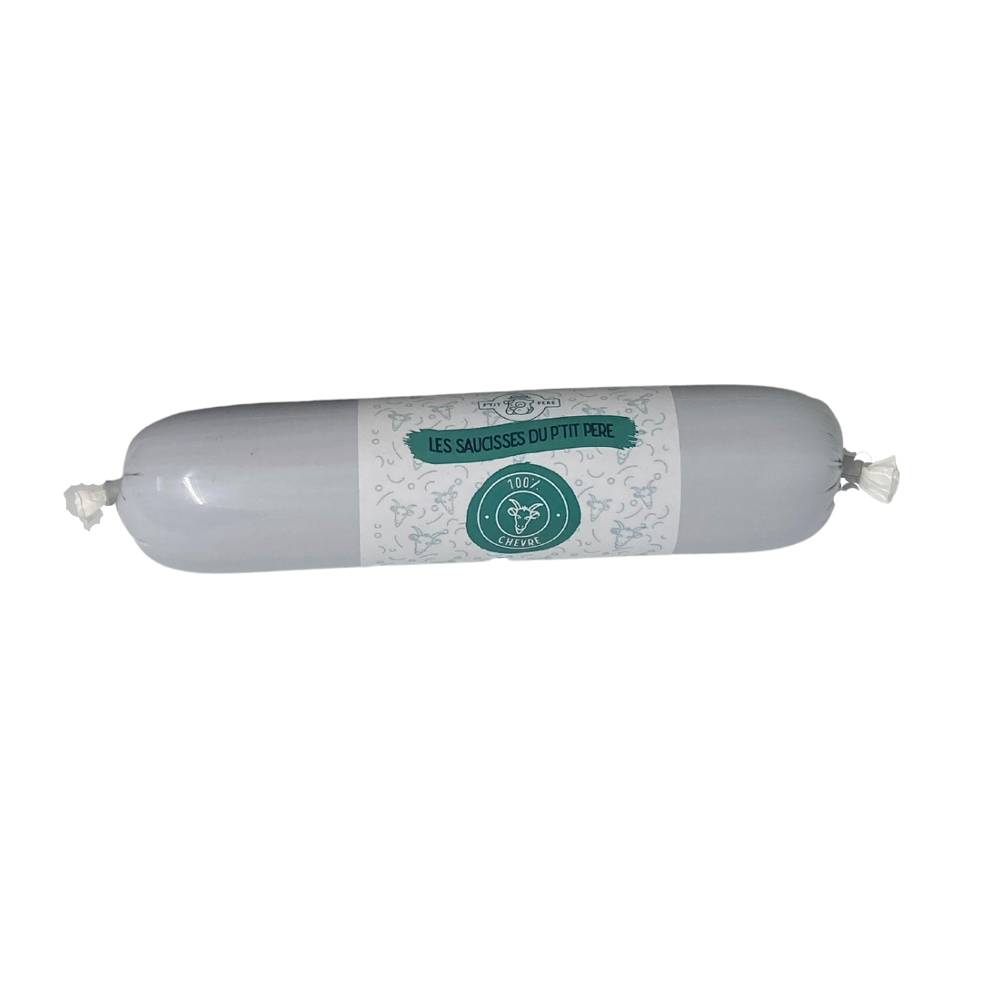 Boudin de pâtée - saveur chèvre pour chiens et chats