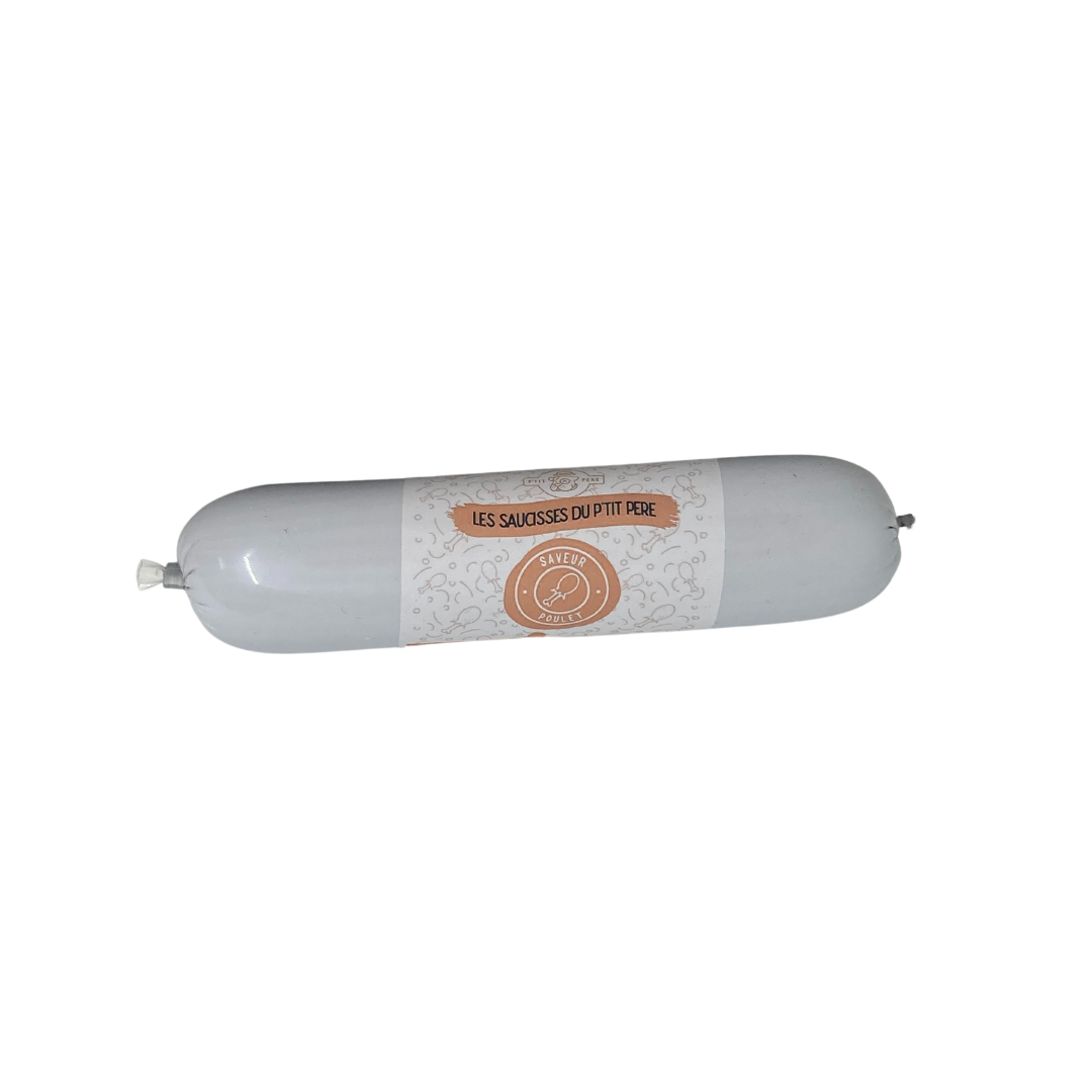 Boudin de pâtée - saveur poulet pour chiens et chats