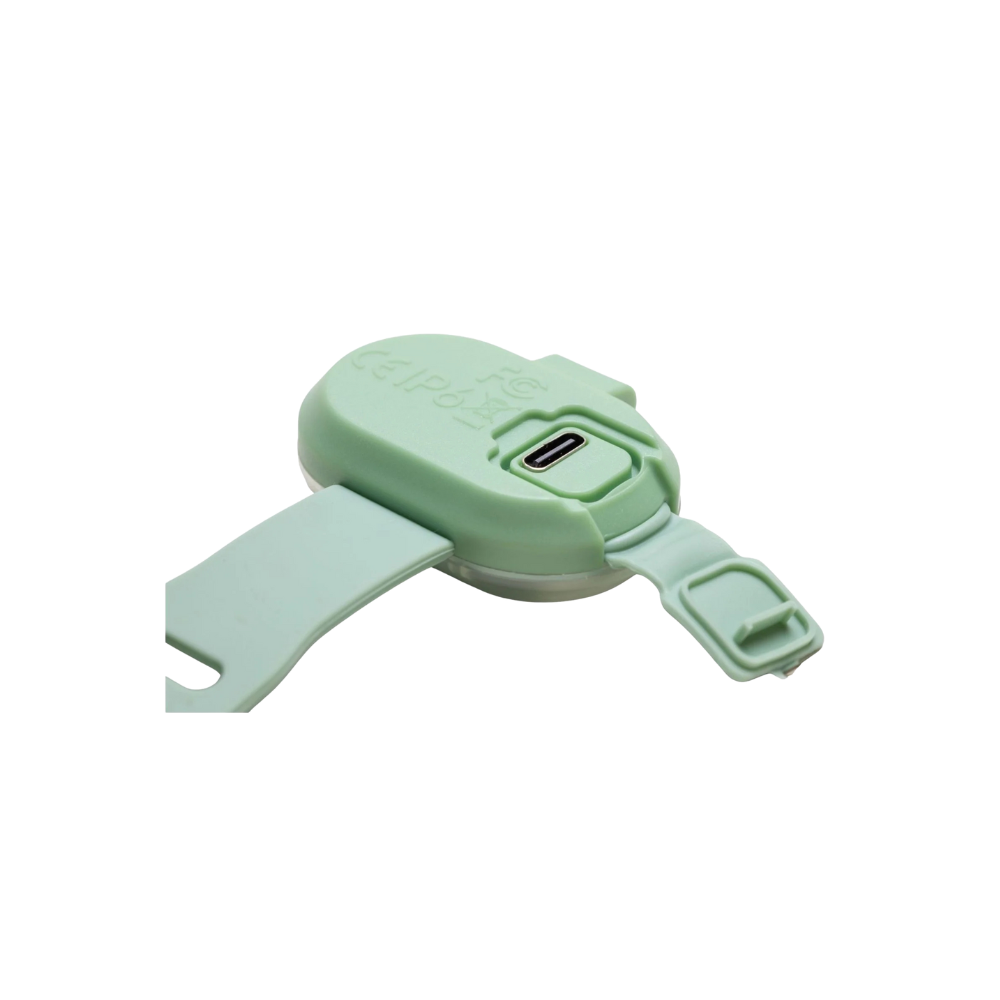 Boîtier du collier à LED pour chien de la marque Max & Molly, gamme Matrix 2.0 couleur Jade