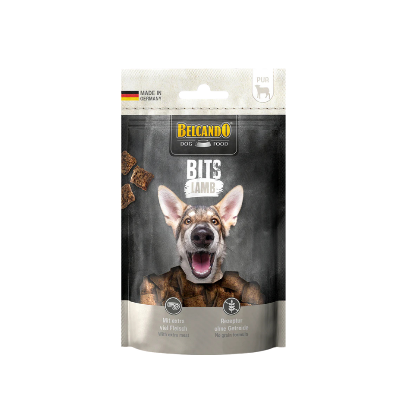 Bouchées d'agneau - friandise mono protéinée pour chien - Belcando
