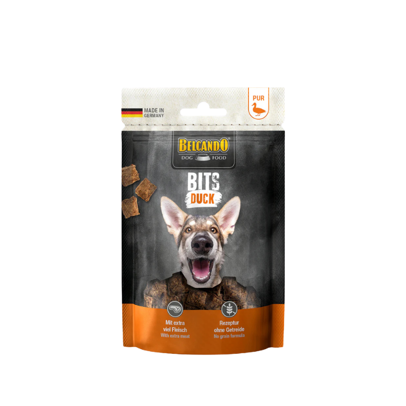 Bouchées de canard - friandise mono protéinée pour chien - Belcando
