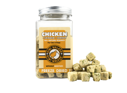 Friandises au poulet, épinard et carotte - KIWI WALKER