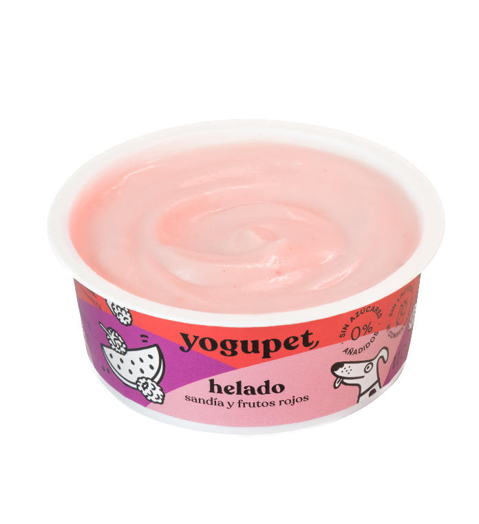 Glace pastèque/fruits rouges  -Yogupet