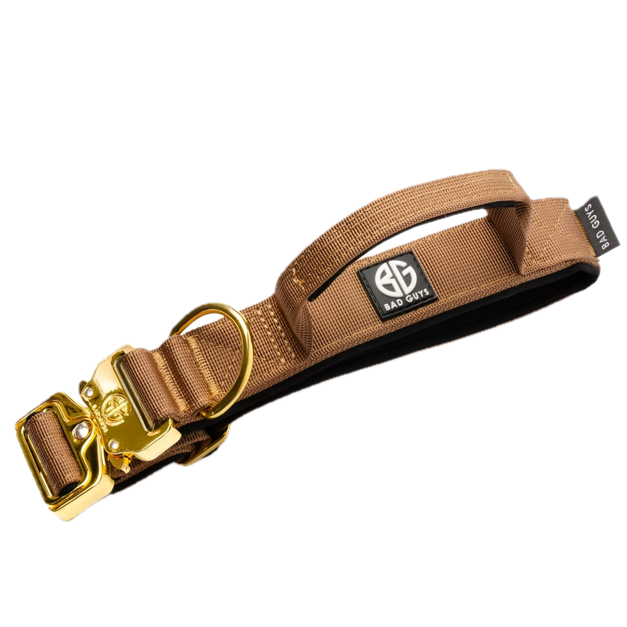 Collier Bad Guys - 3cm - Marron