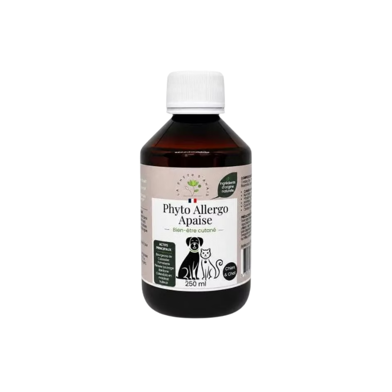 Complément alimentaire pour chien et chat Phyto Allergo Apaise