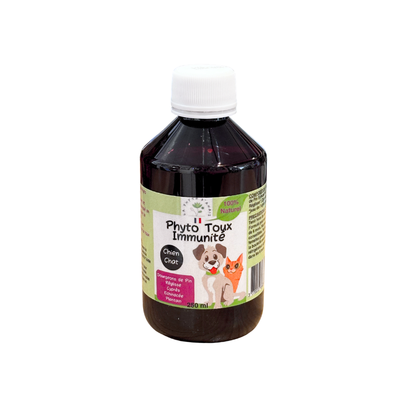 Complément alimentaire pour chien et chat Phyto Toux immunité